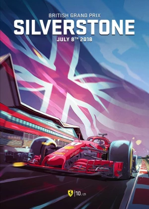  F1 2024 : Grand Prix de Grande Bretagne affiche 