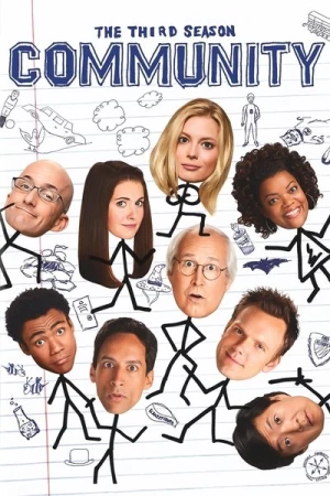  Community - Saison 3 affiche 